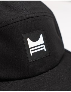 cappello 5 panel Nero 2