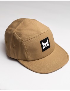 5 panel Cap desert sand