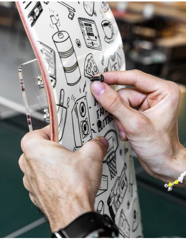 espositore tavola da skate