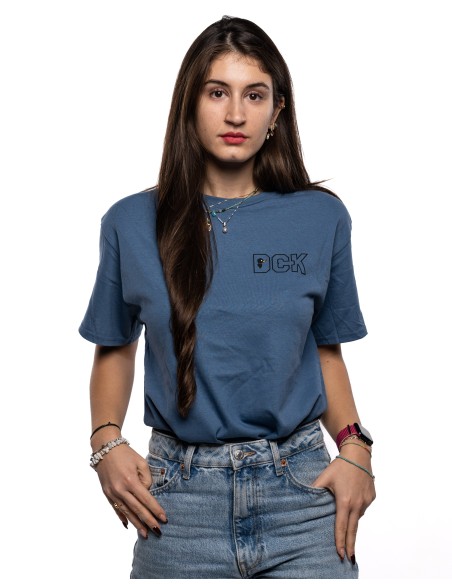 T-shirt DCK blue indigo