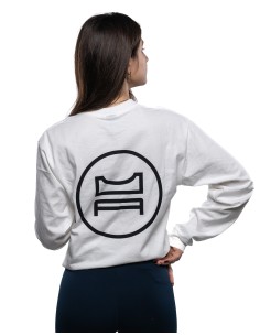 Maglia a maniche lunghe Bianca 2