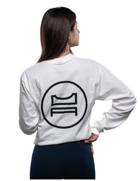 Maglia a maniche lunghe Bianca