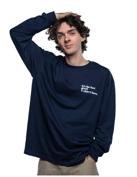 Navy Blue Long Sleeve Shirt