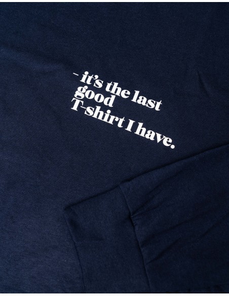 Navy Blue Long Sleeve Shirt