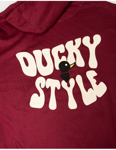 Hoodie DCK bordeaux