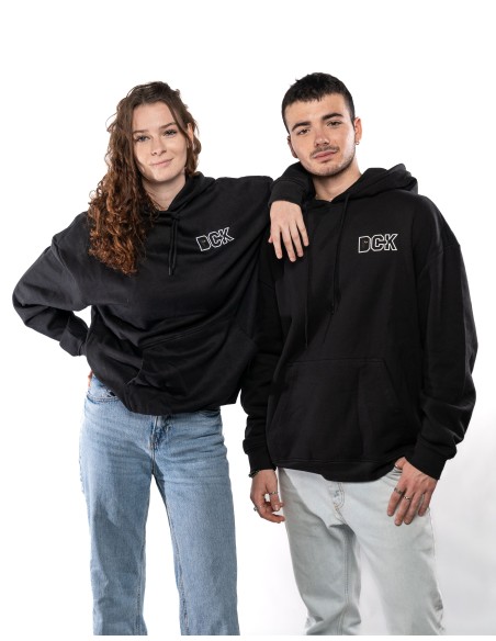 Hoodie DCK nera