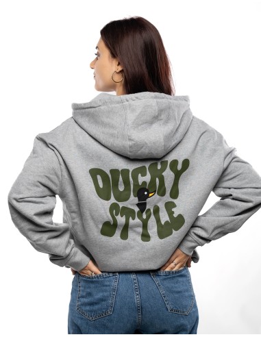 Hoodie DCK grigia