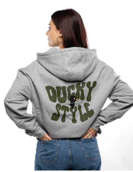 Hoodie DCK grigia
