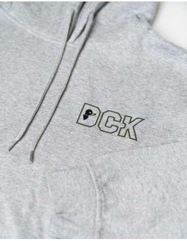 Hoodie DCK grigia