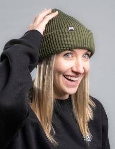 Beanie olive green