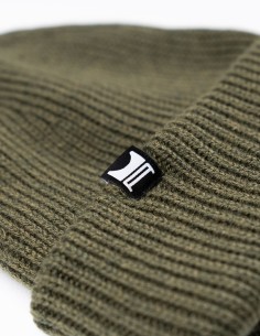 Beanie olive green 2