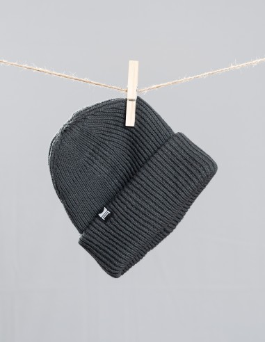 Beanie graphite grey