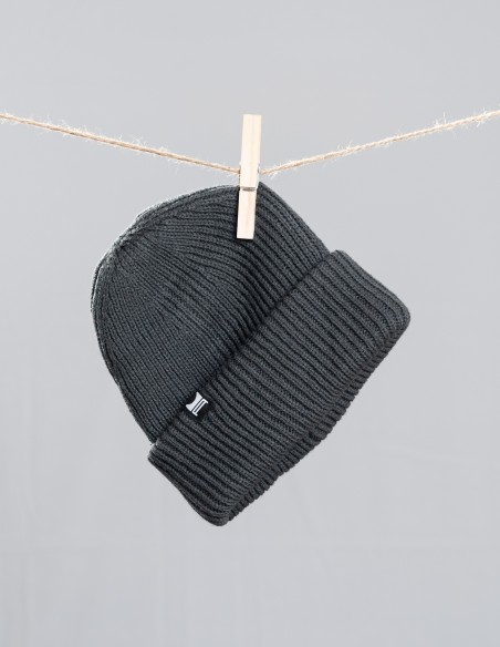 Beanie graphite grey