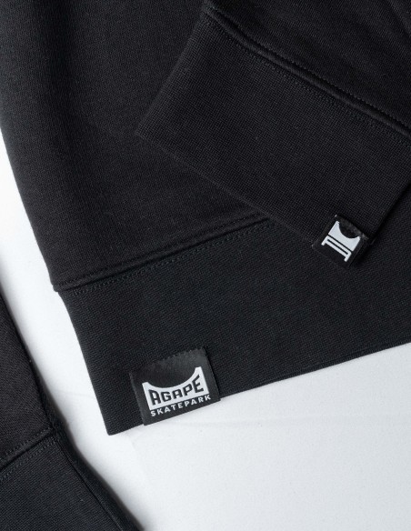 Felpa girocollo black