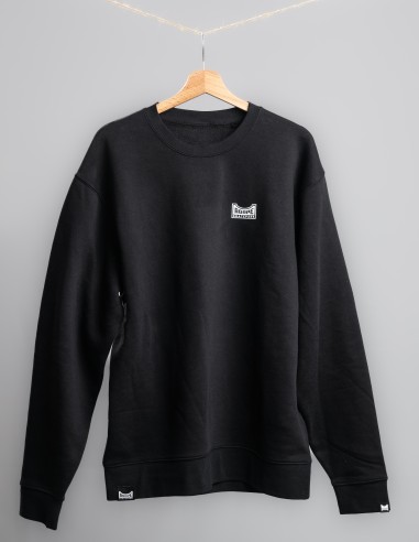 Felpa girocollo black