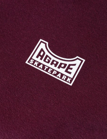 Bordeaux crewneck sweatshirt