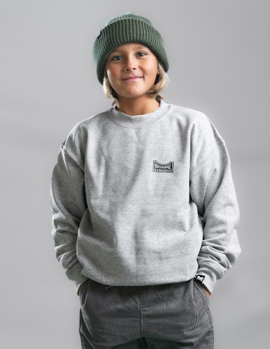 Grey sport crewneck Junior sweatshirt