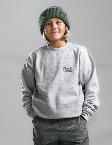 Grey sport crewneck Junior sweatshirt