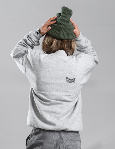 Felpa girocollo Junior sport grey